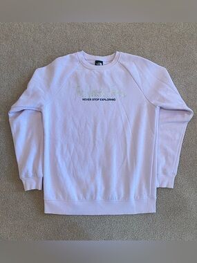 The North Face Light Pink Pullover Sweatshirt Crew Neck Women’s Size S
